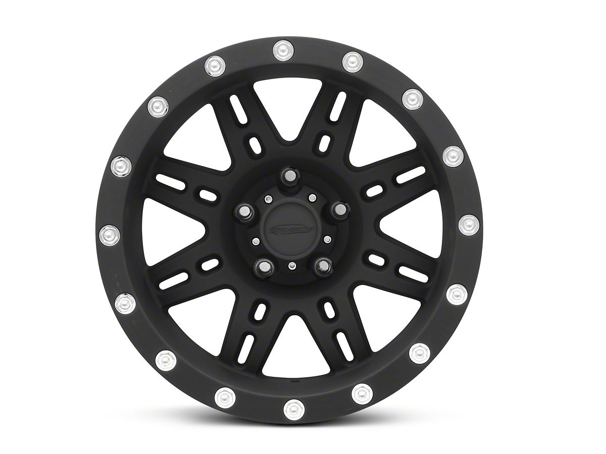 Pro Comp Wheels 31 Series Stryker Matte Black Wheel; 17x9; -6mm Offset  (20-25 Jeep Gladiator JT)