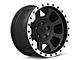 Rovos Wheels Kalahari Matte Black with Machined Lip Wheel; 17x9; -6mm Offset (20-24 Jeep Gladiator JT)