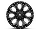 Fuel Wheels Assault Gloss Black Milled Wheel; 20x9; 1mm Offset (20-24 Jeep Gladiator JT)