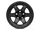 Fuel Wheels Block Matte Black with Black Ring Wheel; 17x9 (20-24 Jeep Gladiator JT)