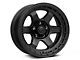 Fuel Wheels Block Matte Black with Black Ring Wheel; 17x9 (20-24 Jeep Gladiator JT)