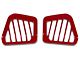 RedRock Air Vent Trim; Red (20-24 Jeep Gladiator JT)