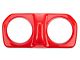 RedRock Rear Vent Outlet Trim; Red (20-25 Jeep Gladiator JT)