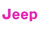 Tailgate Letter Overlays; Hot Pink (20-24 Jeep Gladiator JT)