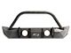 Motobilt Hammer Stubby Front Bumper with Bull Bar, Fog Light Mounts and Skid Plate; Bare Steel (20-25 Jeep Gladiator JT)