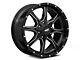 Moto Metal MO970 Semi-Gloss Black Milled Wheel; 20x10 (20-24 Jeep Gladiator JT)