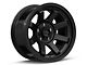 KMC Trail Satin Black Wheel; 17x8.5; 0mm Offset (20-24 Jeep Gladiator JT)