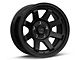 KMC Trail Satin Black Wheel; 17x8.5; 0mm Offset (20-24 Jeep Gladiator JT)