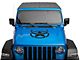 Jeep Licensed by RedRock Jeep Star Accent Decal; Gloss Black (20-24 Jeep Gladiator JT)