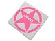 Jeep Licensed by RedRock Jeep Star Accent Decal; Pink (20-24 Jeep Gladiator JT)