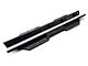 Drop Down Style Nerf Side Step Bars; Matte Black (20-24 Jeep Gladiator JT)