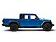 Drop Down Style Nerf Side Step Bars; Matte Black (20-25 Jeep Gladiator JT)