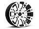 Rovos Wheels Karoo Clodd Black Machined Wheel; 17x9 (20-24 Jeep Gladiator JT)