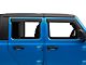 Rugged Ridge Window Visors; Matte Black (20-24 Jeep Gladiator JT)