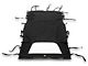 MasterTop Bimini Top Plus with Integrated Black Grab Handles/Wind Stopper Combo; MasterTwill (20-23 Jeep Gladiator JT)