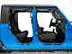 RedRock Old Glory Door Entry Guards; Black (20-24 Jeep Gladiator JT)