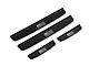 RedRock Old Glory Door Entry Guards; Black (20-24 Jeep Gladiator JT)