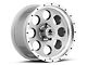 Mammoth 8 Aluminum Simulated Beadlock Anthracite Wheel; 17x9 (20-24 Jeep Gladiator JT)