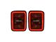 American Modified LED Tail Lights; Black Housing; Smoked Lens (20-24 Jeep Gladiator JT w/ Factory Halogen Tail Lights)