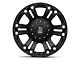 XD Monster Matte Black Wheel; 18x9 (20-24 Jeep Gladiator JT)