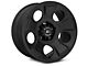 Rugged Ridge Drakon Satin Black Wheel; 17x9 (20-24 Jeep Gladiator JT)