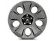 Rugged Ridge Drakon Gunmetal Gray Wheel; 18x9; -12mm Offset (20-24 Jeep Gladiator JT)