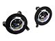 ColorSMART RGB Halo LED Headlights with Fog Lights; Black Housing; Clear Lens (20-25 Jeep Gladiator JT)