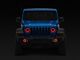 ColorSMART RGB Halo LED Headlights with Fog Lights; Black Housing; Clear Lens (20-25 Jeep Gladiator JT)