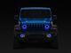 ColorSMART RGB Halo LED Headlights with Fog Lights; Black Housing; Clear Lens (20-25 Jeep Gladiator JT)