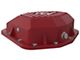 AFE Pro Series Rear Differential Cover with Machined Fins; Red; Dana M220 (20-24 Jeep Gladiator JT, Excluding Launch Edition, Mojave, Rubicon)