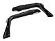 Road Armor Stealth Front Fender Flares with Switchback LED DRL; Textured Black (20-24 Jeep Gladiator JT)