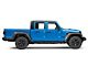 RedRock 3-Inch Round Side Step Bars; Semi-Gloss Black (20-24 Jeep Gladiator JT)