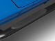 RedRock 4-Inch Oval Curved Side Step Bars; Semi-Gloss Black (20-24 Jeep Gladiator JT)