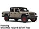 Fittipaldi Offroad FT101 Gloss Black Machined with Red Tint Wheel; 17x9 (20-24 Jeep Gladiator JT)