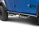 N-Fab Cab Length RS Nerf Side Step Bars; Textured Black (20-24 Jeep Gladiator JT)