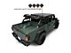 Atlas Roll Bar with 7-Inch Black Round LED Lights; Black (20-25 Jeep Gladiator JT)