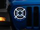 9-Inch RGB LED Headlights with Bluetooth Control; Black Housing; Clear Lens (20-25 Jeep Gladiator JT)