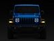 9-Inch RGB LED Headlights with Bluetooth Control; Black Housing; Clear Lens (20-25 Jeep Gladiator JT)