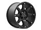 Black Rhino Glamis Matte Black Wheel; 18x9; -12mm Offset (20-24 Jeep Gladiator JT)