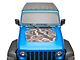 SEC10 Topographical Hood Decal; Tan (20-24 Jeep Gladiator JT, Excluding Mojave)