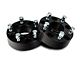 Mammoth 2-Inch Billet Wheel Spacers; Black (20-24 Jeep Gladiator JT)