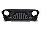 G3 Angry Series Grille with Turn Signals; Matte Black (20-24 Jeep Gladiator JT)