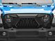 G1 Angry Series Grille with Turn Signals; Matte Black (20-25 Jeep Gladiator JT)