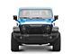 G1 Angry Series Grille with Turn Signals; Matte Black (20-25 Jeep Gladiator JT)