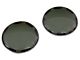 RedRock Fog Light Covers; Smoked (20-24 Jeep Gladiator JT Sport)