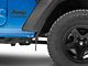 Weathertech No-Drill Mud Flaps; Rear; Black (18-24 Jeep Wrangler JL, Excluding Rubicon & Models w/ Safety Group Package)