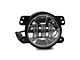 4-Inch LED Fog Lights; Silver (20-24 Jeep Gladiator JT)