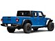 Bushwacker Flat Style Fender Flares; Textured Black (20-24 Jeep Gladiator JT)