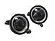 Raxiom 9-Inch Vader LED Headlights; Black Housing; Clear Lens (20-24 Jeep Gladiator JT)