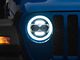 Raxiom 9-Inch Vader LED Headlights; Black Housing; Clear Lens (20-24 Jeep Gladiator JT)